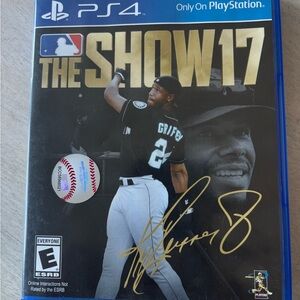 MLB 17 the Show Ken Griffey Jr Game Sony PlayStation 4 2017 PS4
